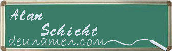 Alan Schicht Visitenkarte